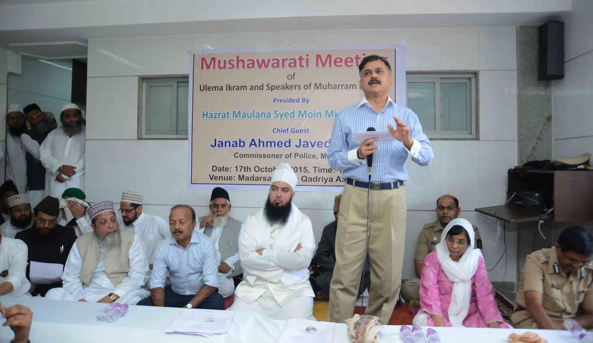 Mushawarati Meeting of Ulema Ikram and Speaker's of Muharram Majalis Presided by Hajrat Moulana Syed Miyan Sahab.