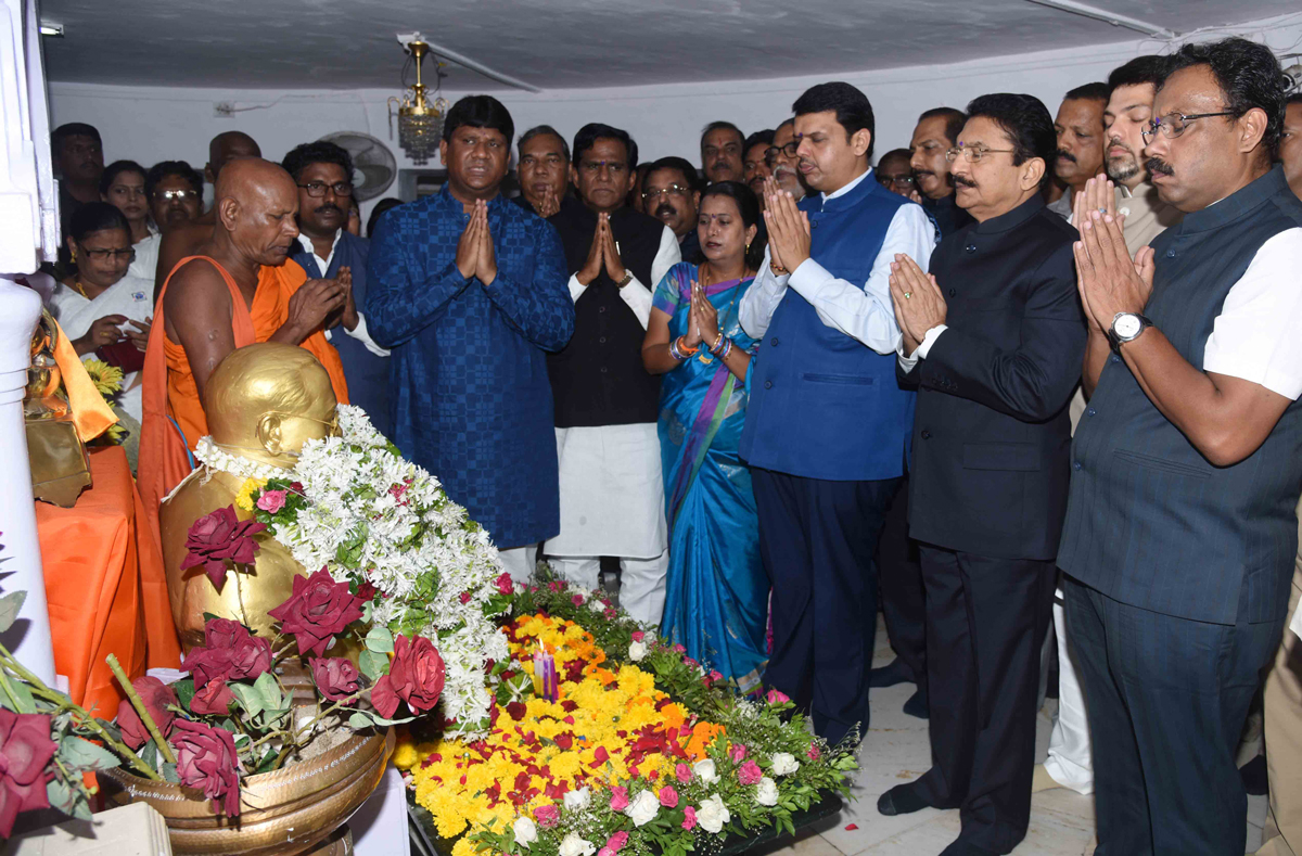 Father of Indian Constitution Bharat Ratna Dr.Babasaheb Ambedkar 125th Birth Anniversary Yr Celebration in Mumbai.