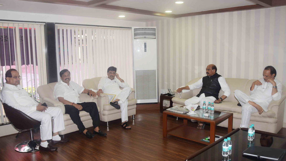 Congress NCP Leaders Meeting in Mumbai.