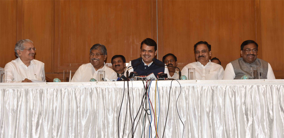 CM Devendra Fadnavis Press Conference at Sahyadri Guest House