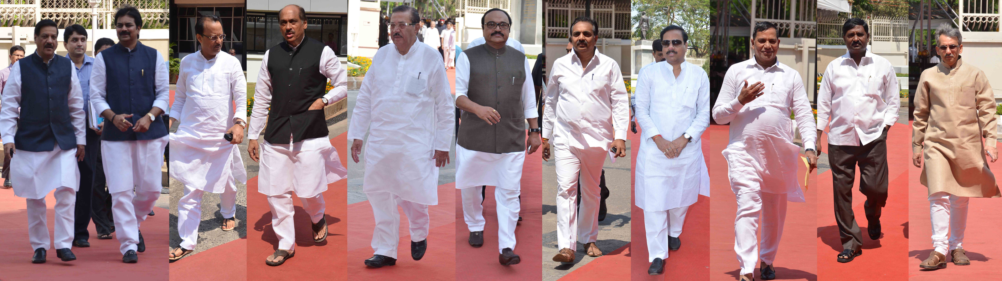 1 st DAY BUDGET SESSION AT VIDHAN BHAVAN IN MUMBAI.