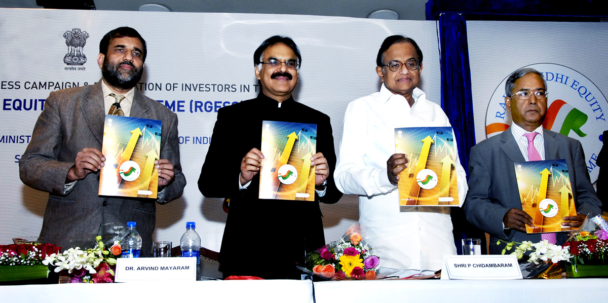 Union Finance Minister Shri P. Chidambaram in Mumbai.