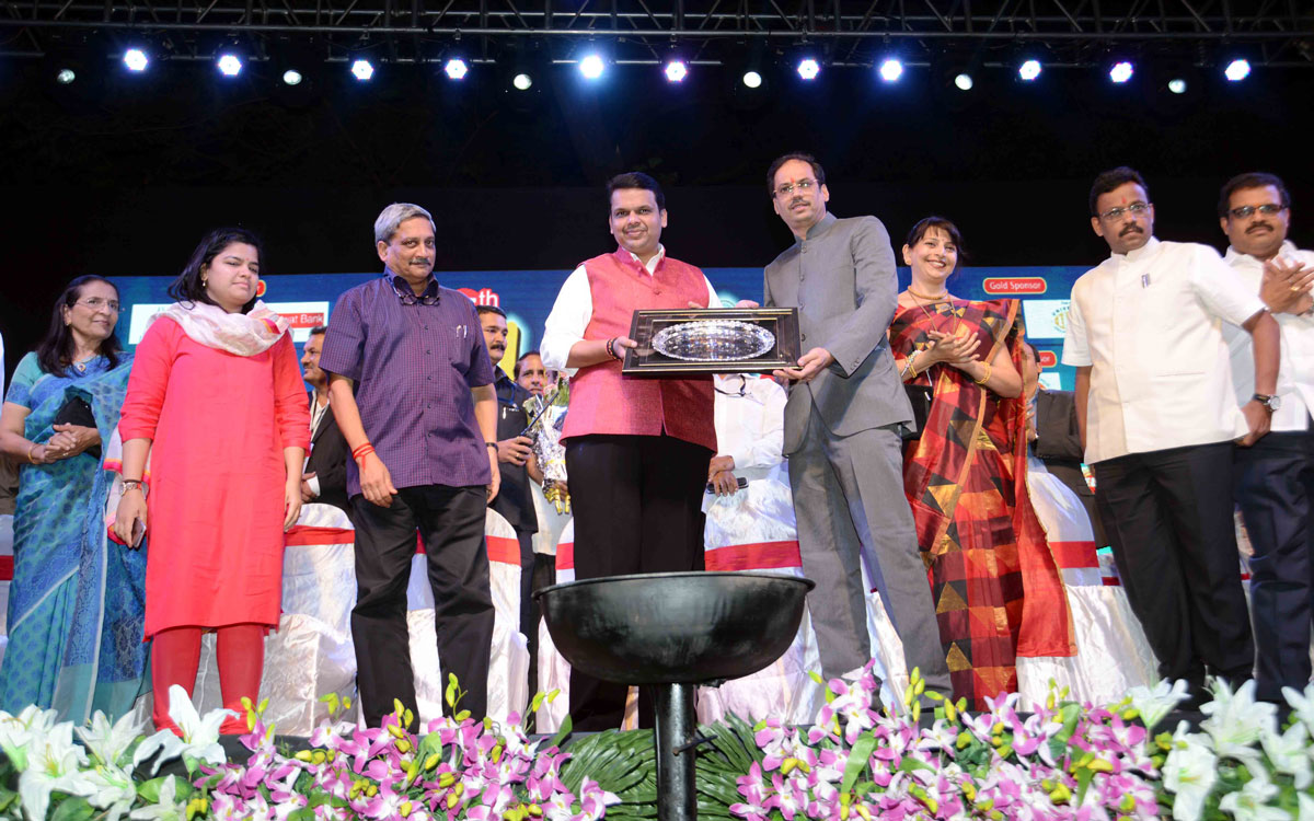 Chief Minister Devendra Fadnavis Inaugurates 15th "Parle Mahotsav" at Vile Parle.