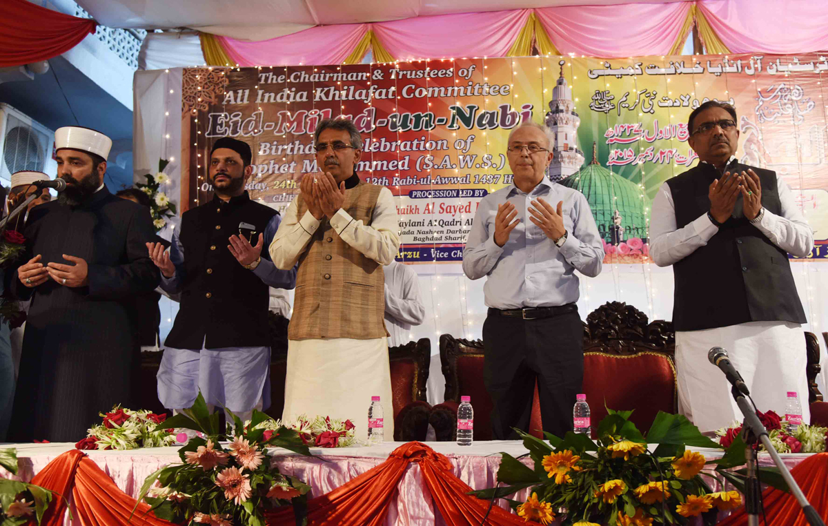 Eid-Milad-un-Nabi Birthday Celebration of Prophet Mohammed (S.A.W.S.) in Mumbai.