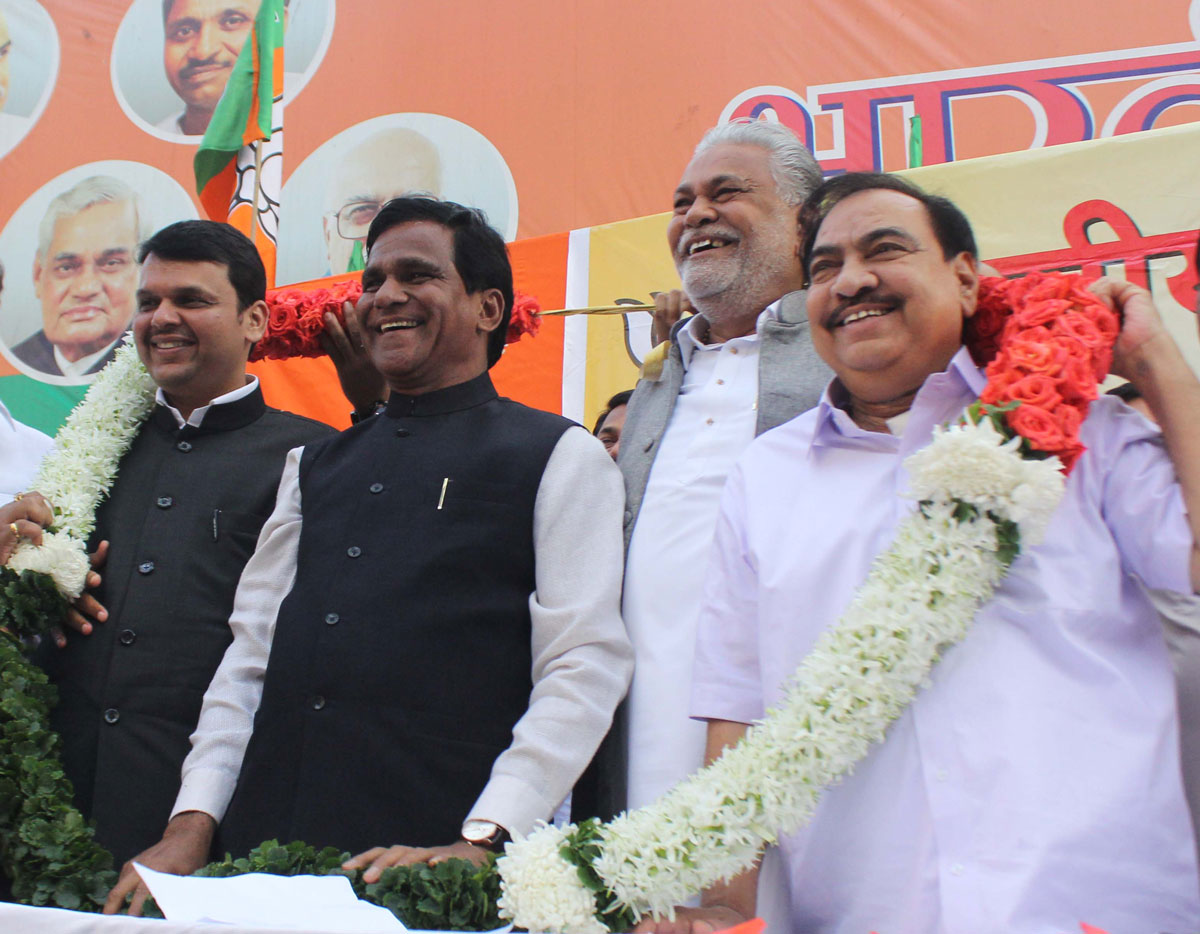 Raosaheb Danve Reelcted as BJP State President.