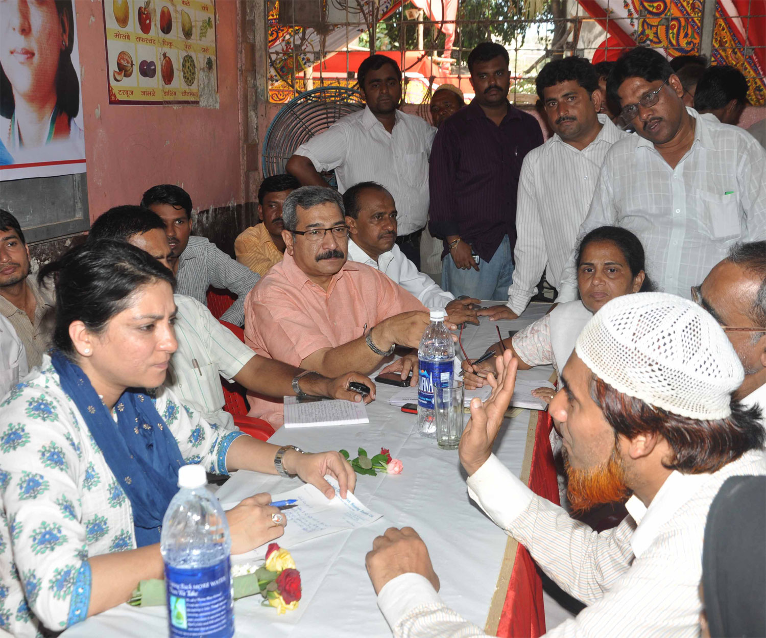 JANATA DARBAR M.P.PRIYA DUTT AT KURLA .
