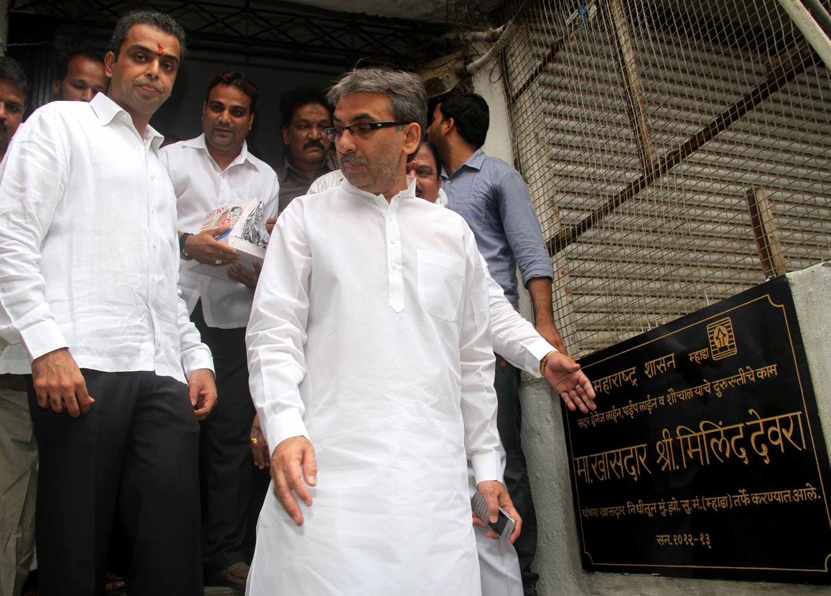 MP.& UNION MINISTER MILIND DEORA IN SOUTH MUMBAI ASSEMBLY.