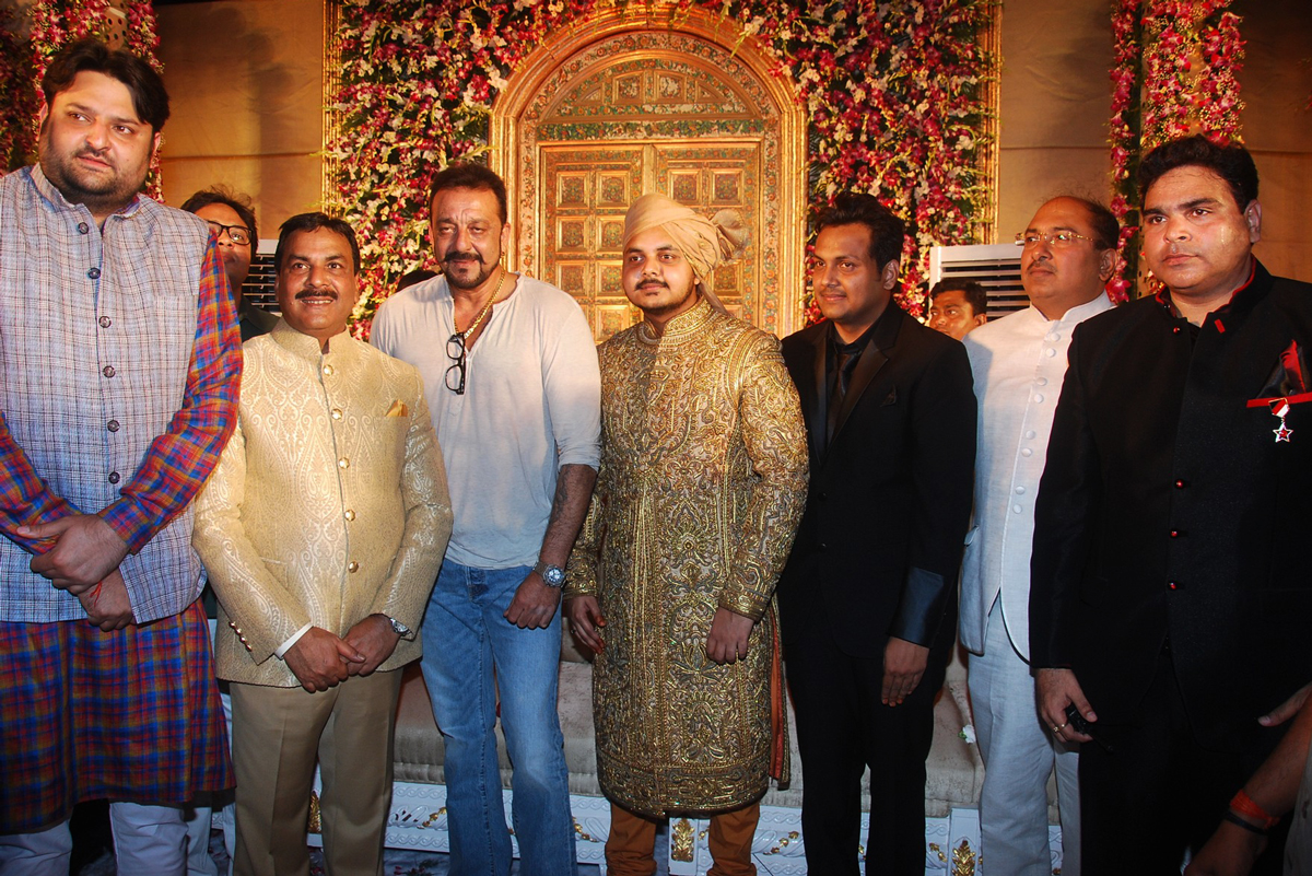 MLA & Former Cabinet Minister Mohd.Arif Naseem Khan Son Mohd. Aamir Khan Weds Sahab Malika Reception Ceremony at Bandra BKC.