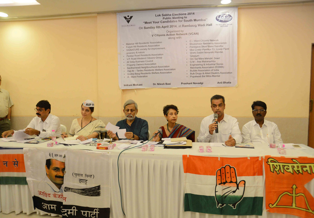 MP.Candidates in South Mumbai.