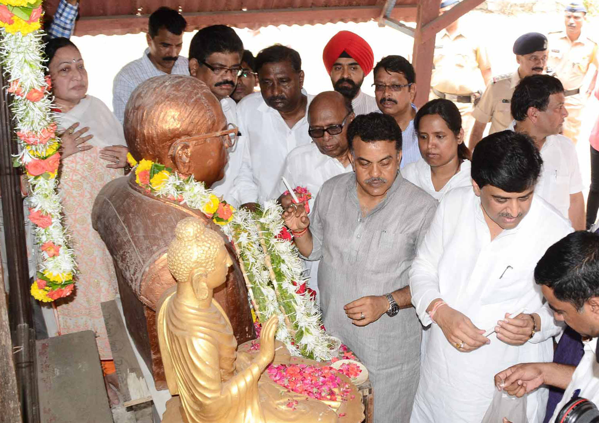 Tribute to Bharat Ratna Dr.Babasaheb Ambedkar on his 124th Birth Anniversary in Mumbai.