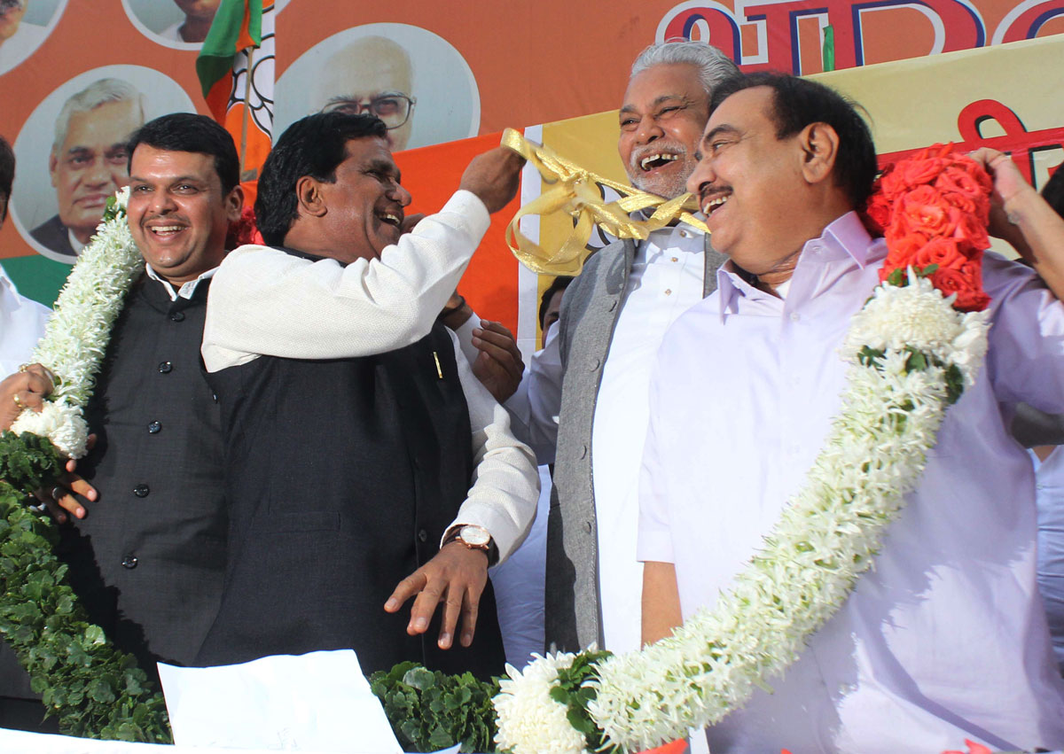 Raosaheb Danve Reelcted as BJP State President.