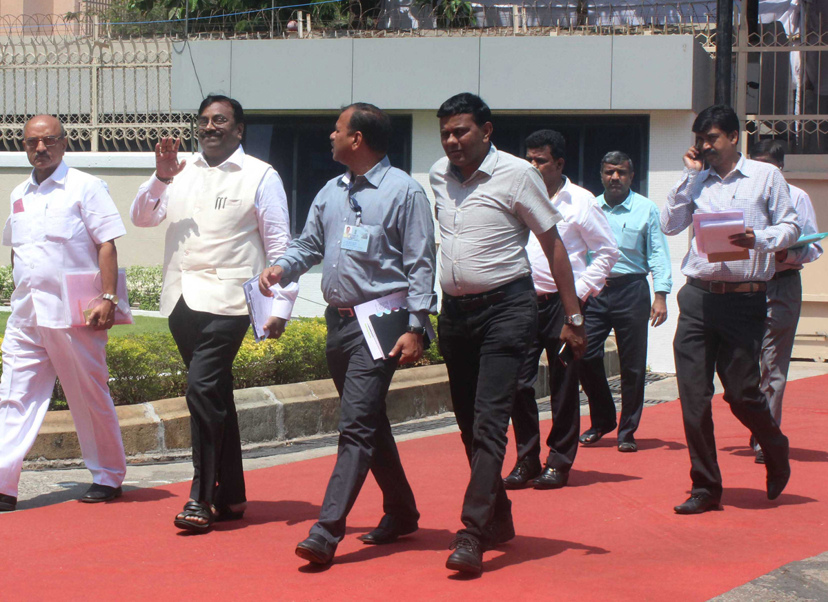 12th Day "Budget Session 2016" at Vidhan Bhavan in Mumbai.