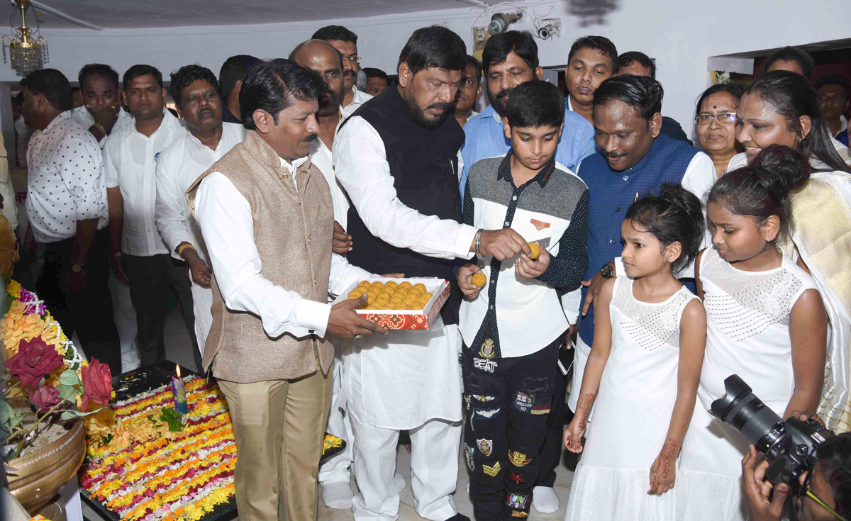 Father of Indian Constitution Bharat Ratna Dr.Babasaheb Ambedkar 125th Birth Anniversary Yr Celebration in Mumbai.