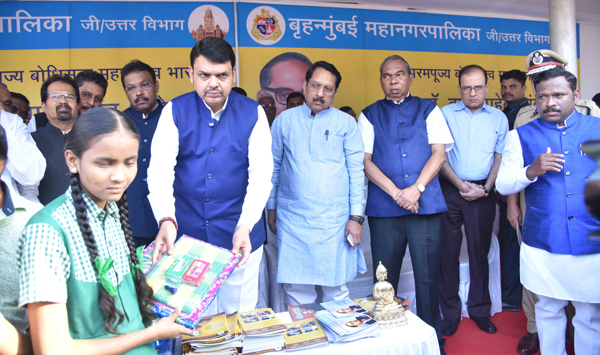 Abhivadan to Bharatna Dr.Babasaheb Ambedkar on his Mahaparinirvan Din at Chaityabhumi Dadar.