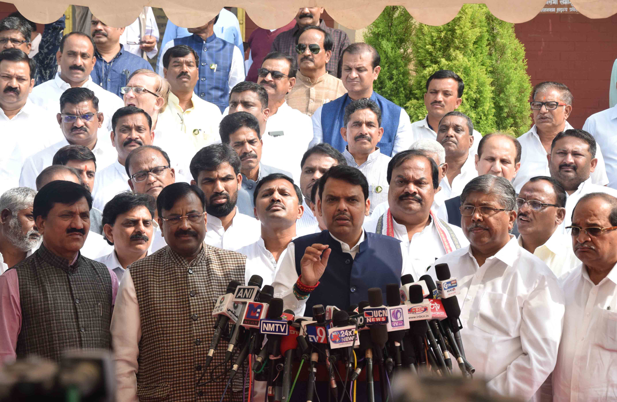 2nd Day Winter Assembly Session Vidhan Bhavan Nagpur.