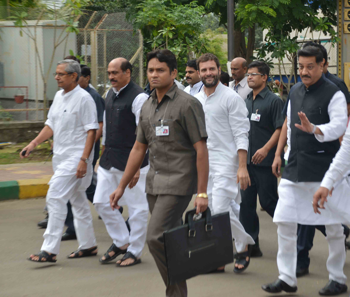 AICC VICE PRESIDENT RAHUL GANDHI AT BALEWADI PUNE.