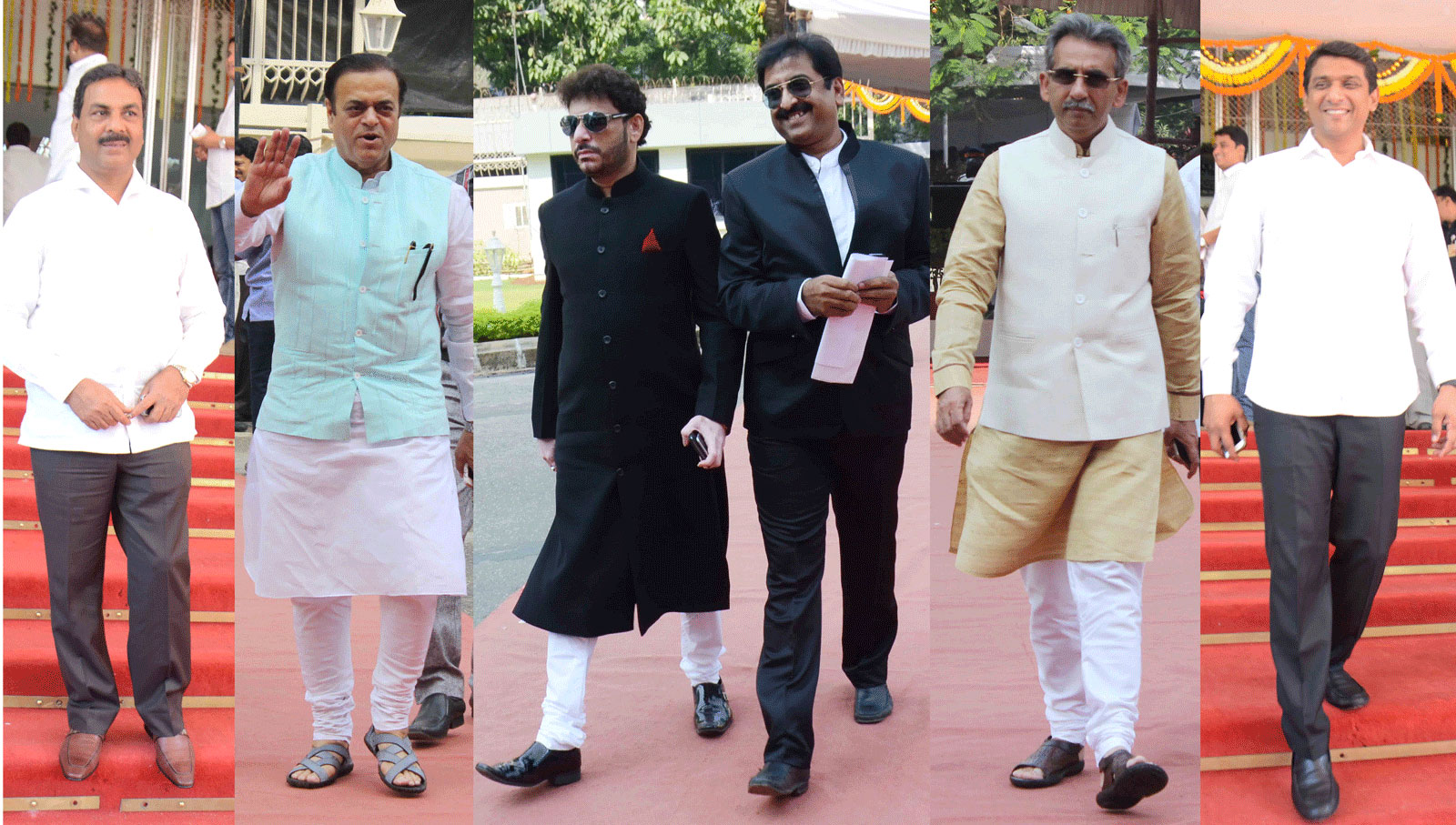 All Party's Newly Elected Minority MLA's On 1st Day Assembly Session at Vidhan Bhavan Mumbai.