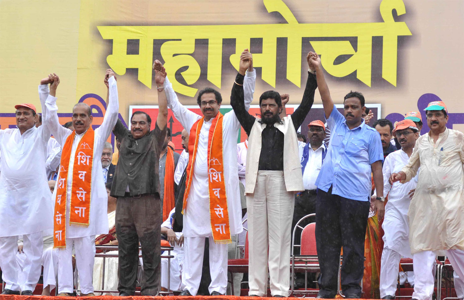 SHIVSHAKTI & BHIMSHAKTI MAHAMORCHA AT AZAD MAIDAN CST.