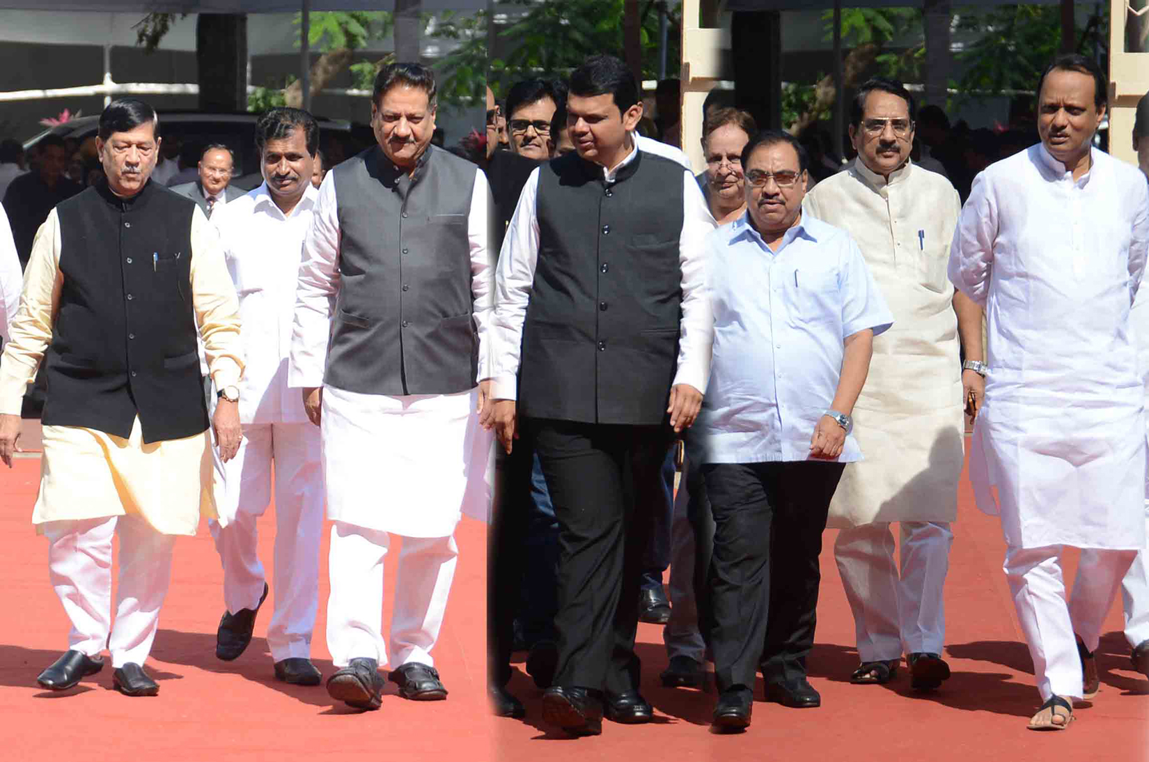 1st Day "Budget Session 2016" at VIdhan Bhavan in Mumbai.