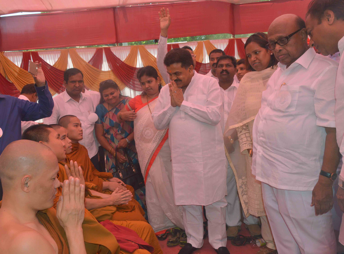 Father of Indian Constitution Bharat Ratna Dr.Babasaheb Ambedkar 125th Birth Anniversary Yr Celebration in Mumbai.