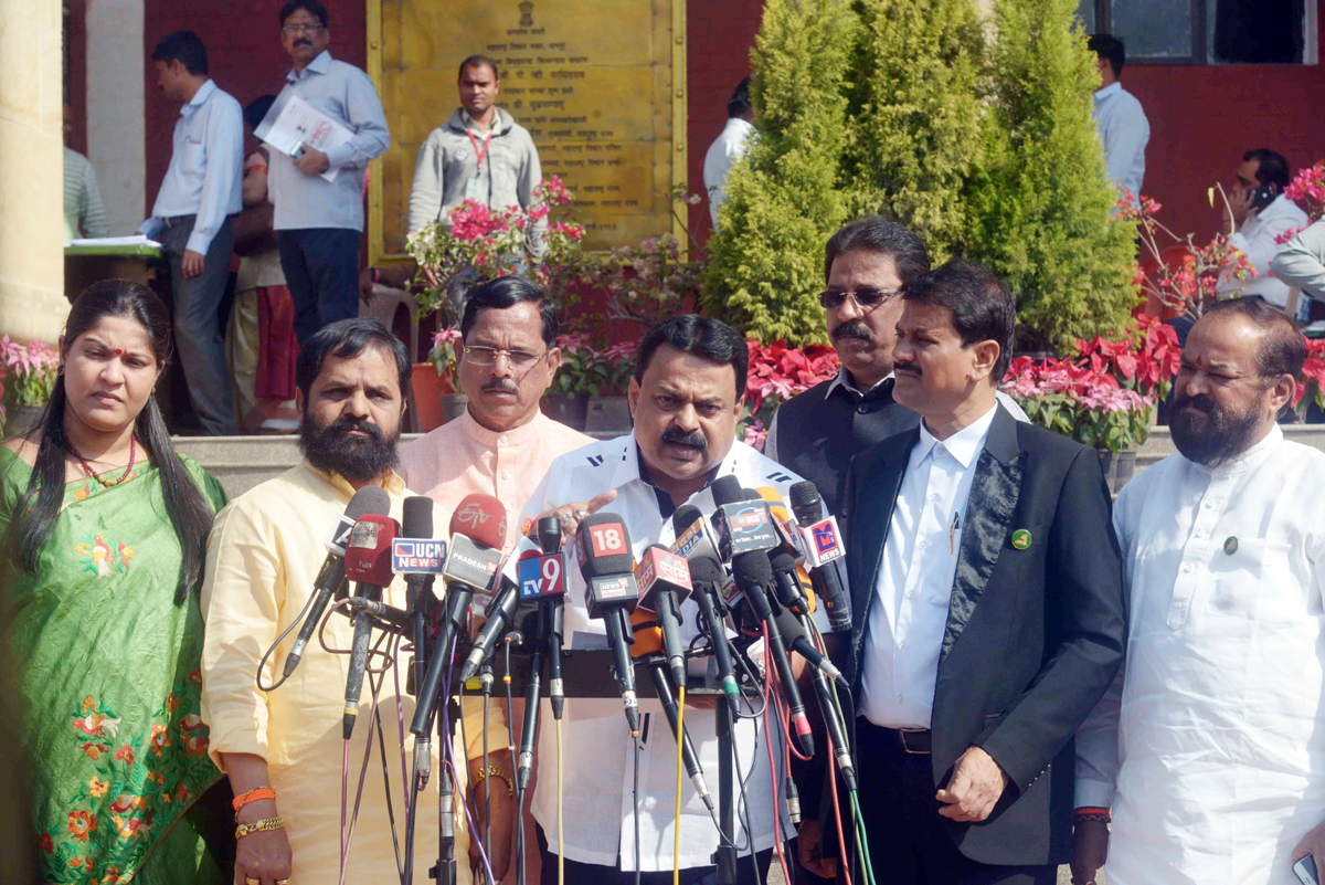 # Nagpur Winter Session:8th Day Assembly Winter Session Nagpur Vidhan Bhavan.