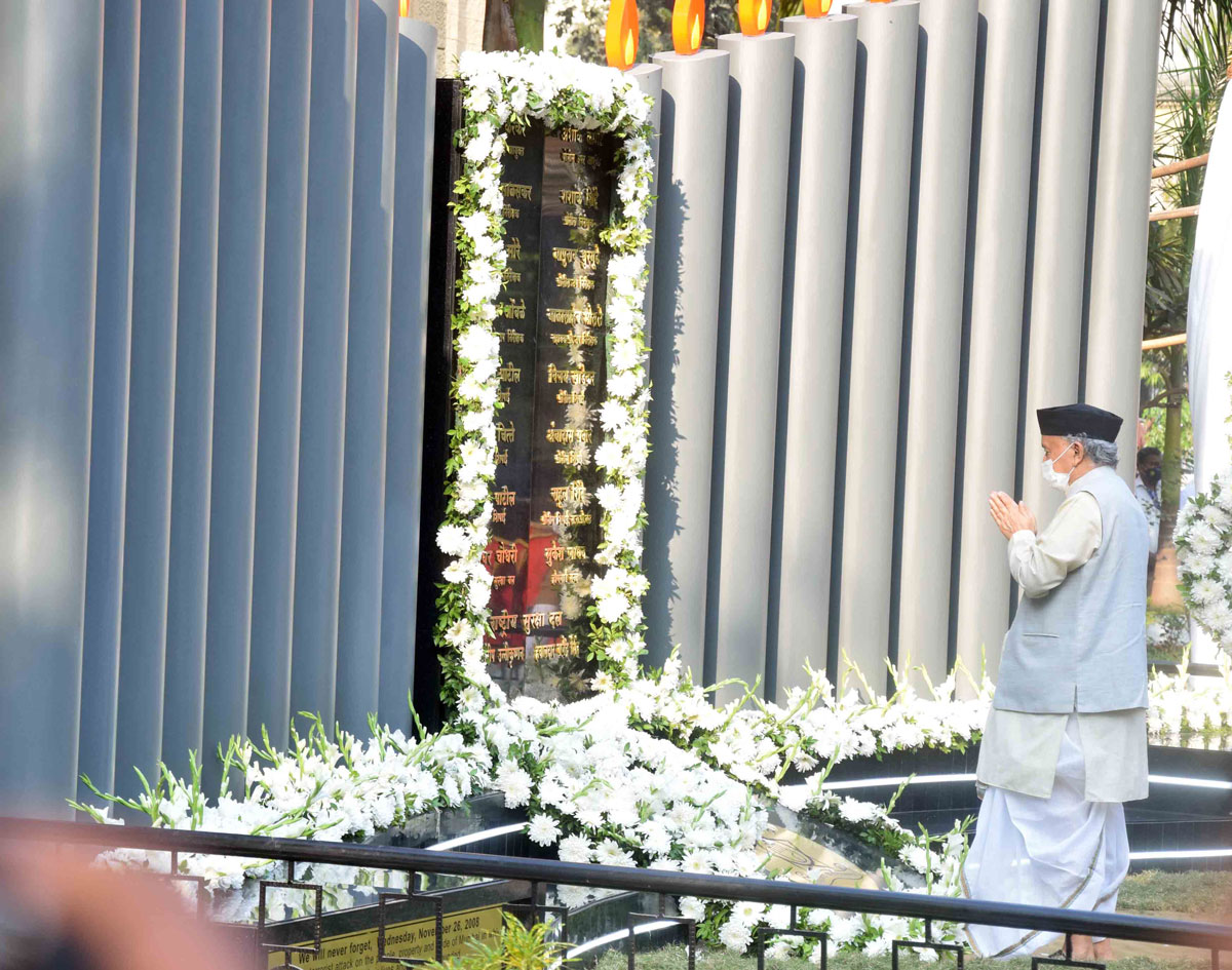 Pay Homage to the soldiers who were martyred in the 26/11 terror attack on Mumbai.