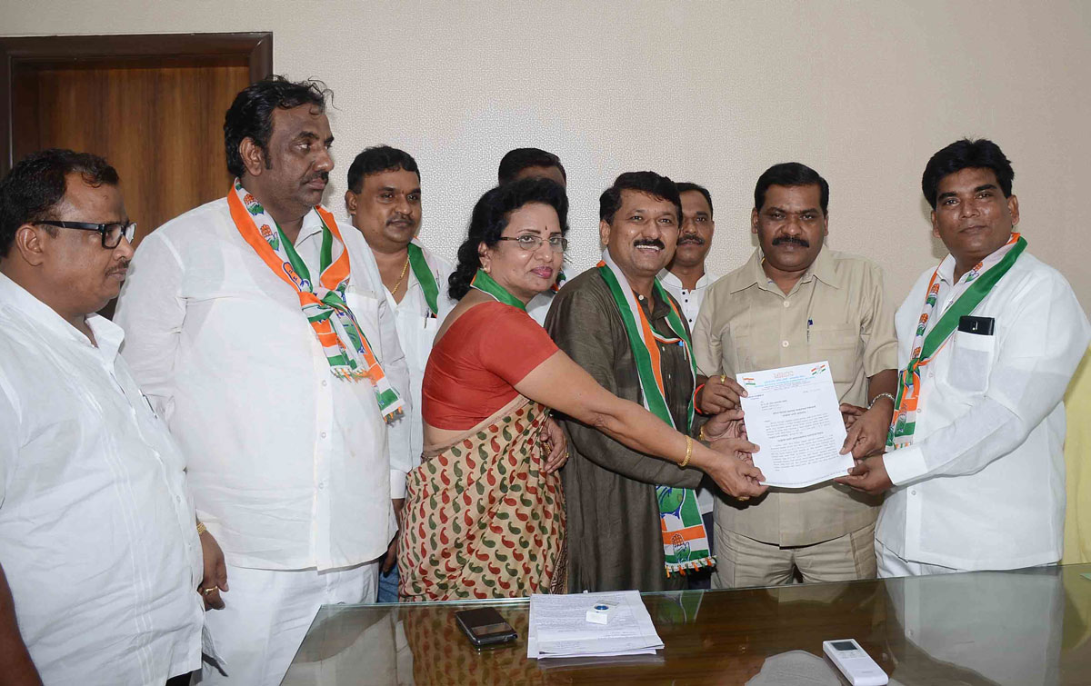 MRCC SC Cell Leaders Protest against SC-ST Policy of Govt.