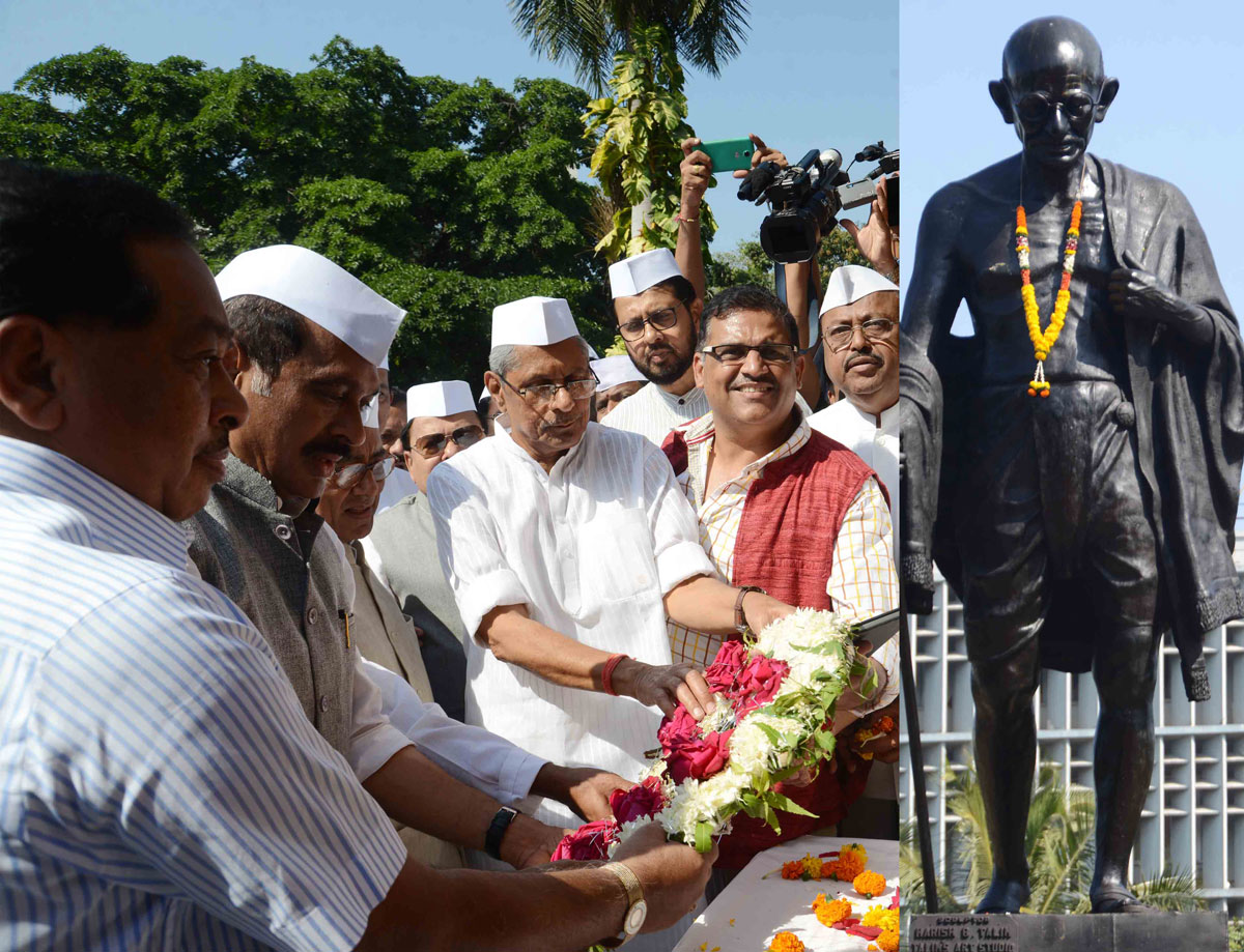 Maharashtra State Congress Organized "Prerana Yatra" Gateway Of India To Mantralaya.