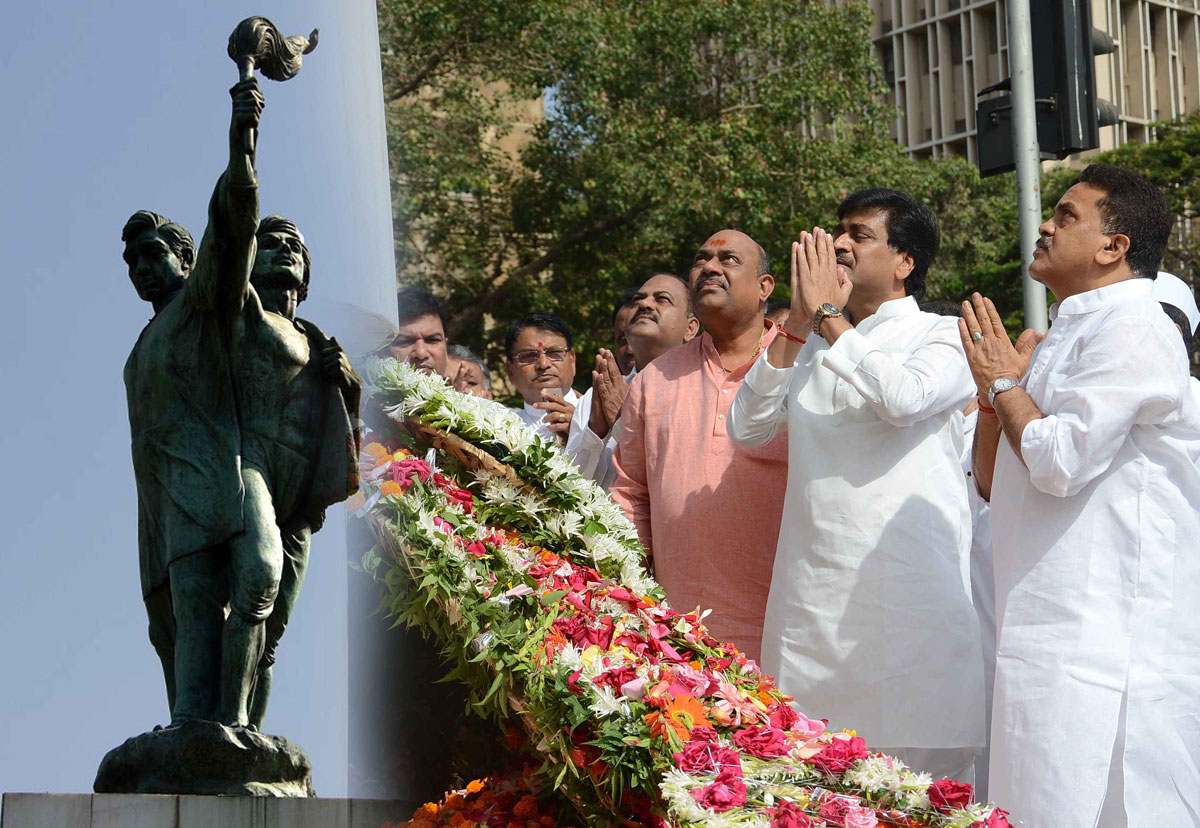 57th Anniversary of Maharashtra Day & Worker's Day Celebration in Mumbai.