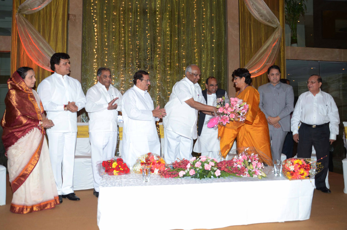 UNION MINISTER SHARAD PAWAR AT BLUE SEA HOTEL WORLI.