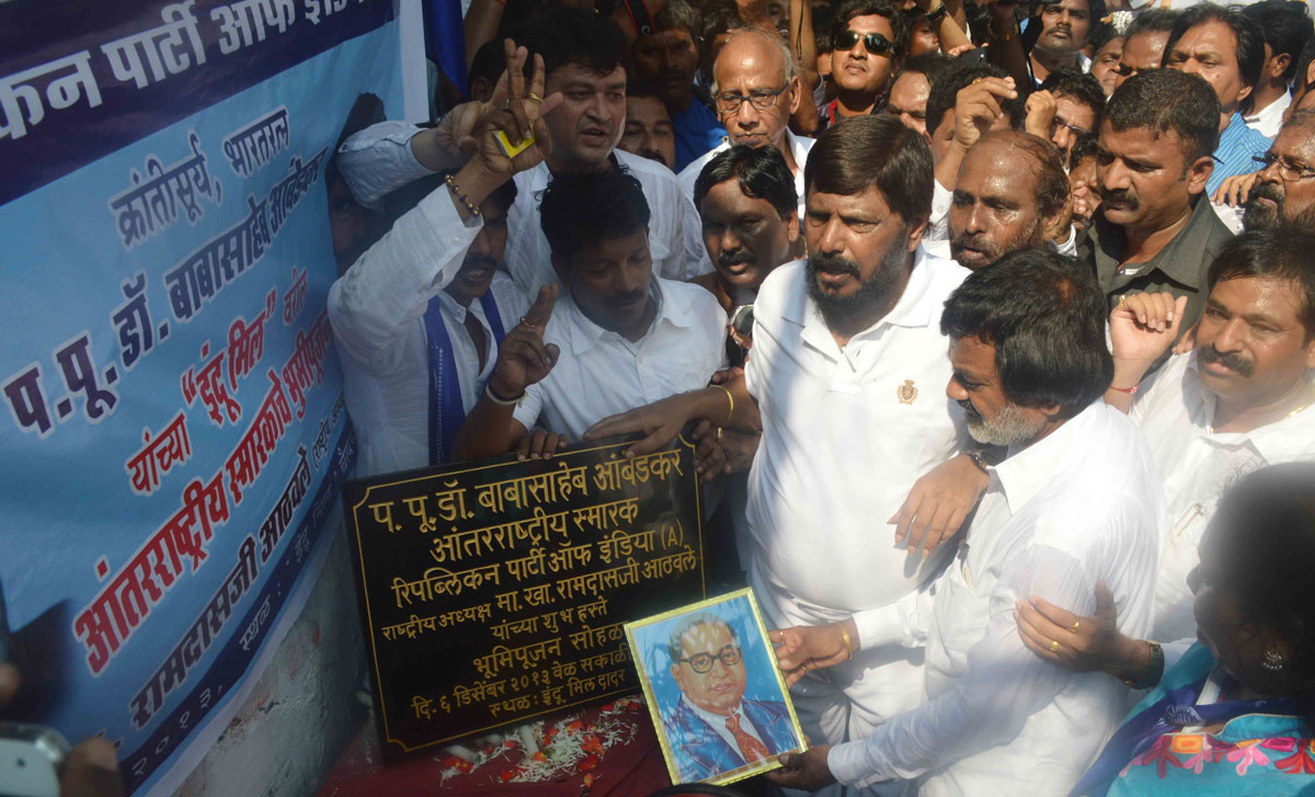 Tribute to Bharat Ratna Dr.Babasaheb Ambedkar on his Mahaparinirvan Din in Mumbai.