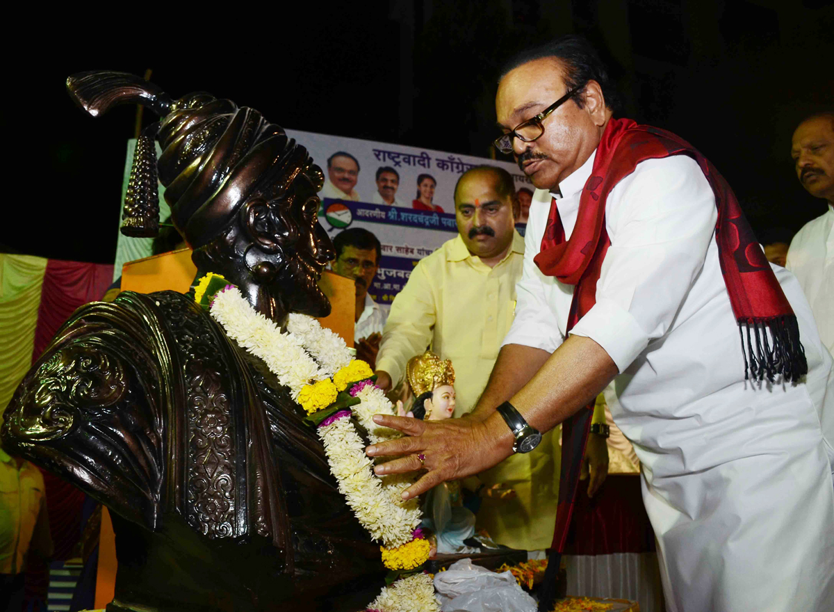 NCP Byculla Taluka Celebrating 75th Birthday of NCP Chief Sharad Pawar in Chief Presence of Ex.Minister MLA Chagan Bhujbal.