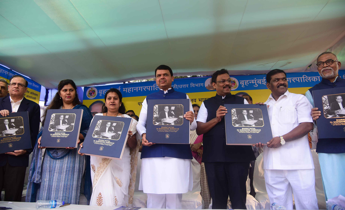 Paid Tributes to BharatRatna Dr.Babasaheb Ambedkar on Mahaparinirvan Din at Chaityabhumi Dadar,Mumbai.