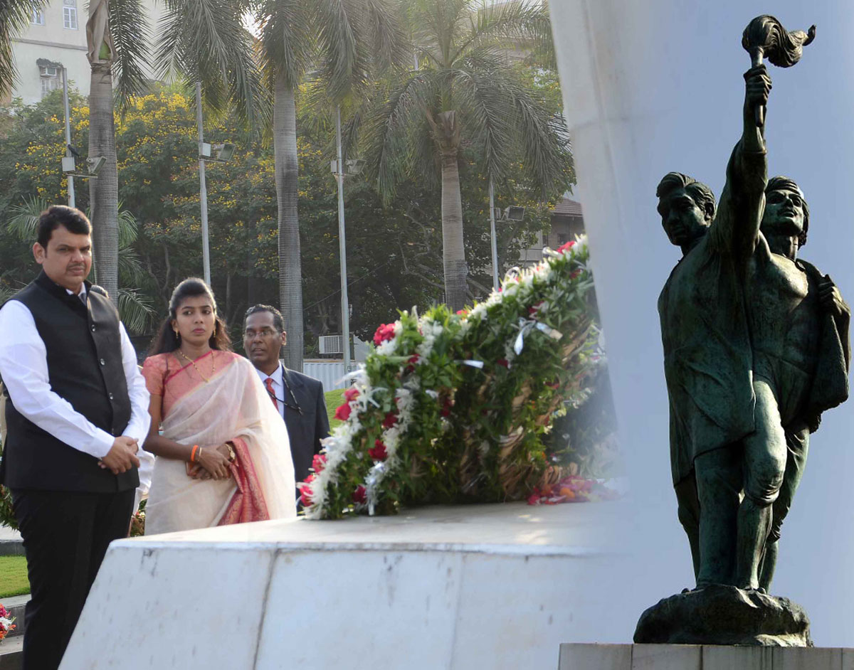 57th Anniversary of Maharashtra Day & Worker's Day Celebration in Mumbai.