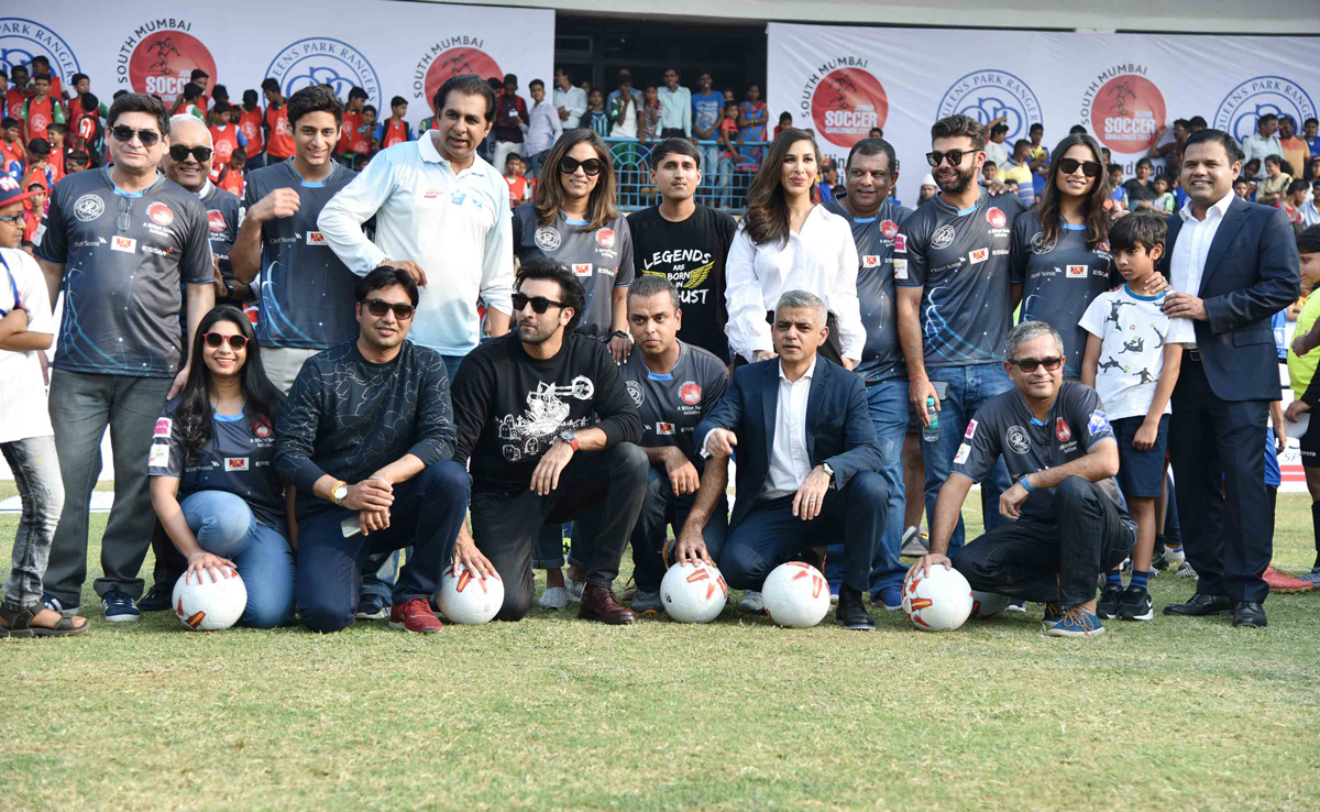 South Mumbai Junior Soccer Challenger-2017 organized by Ex.Union Minister & Ex.MP Milind Deora.