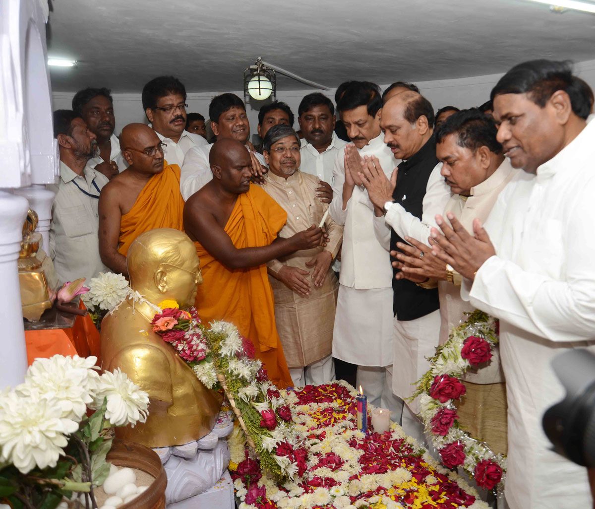 Tribute to Bharat Ratna Dr.Babasaheb Ambedkar on his Mahaparinirvan Din in Mumbai.