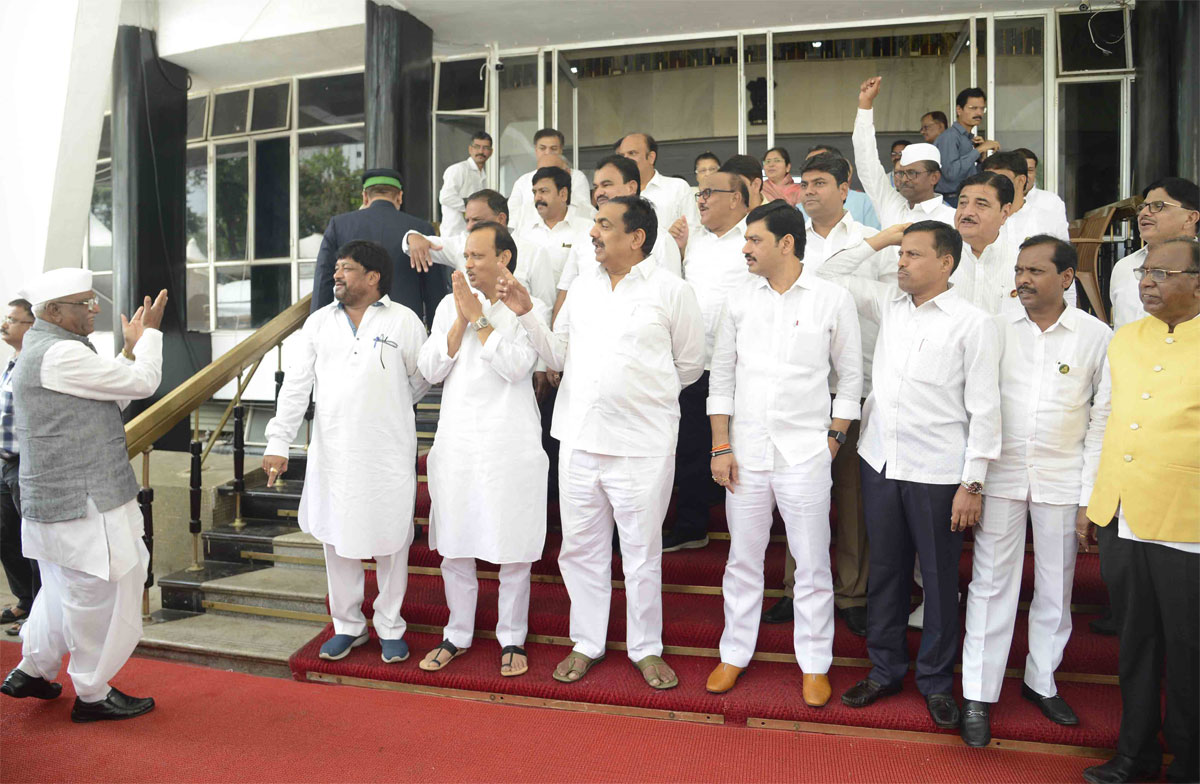 3rd Day Monsoon Session Vidhan Bhavan Mumbai.