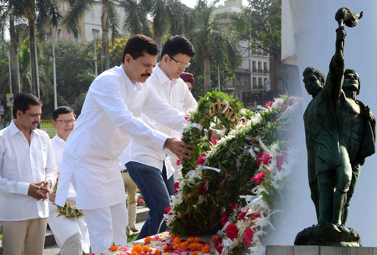 57th Anniversary of Maharashtra Day & Worker's Day Celebration in Mumbai.