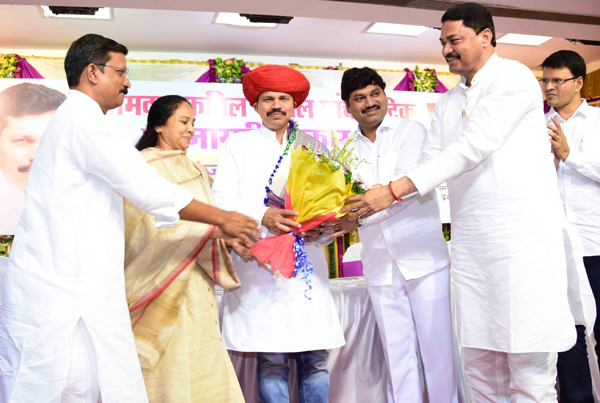 Teachers MLA Kapil Patil Felicitation at Goregaon Mumbai.
