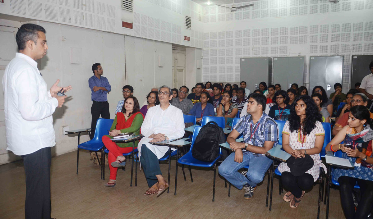Union Minister & MP.Milind Deora Interactive Session at St.Xavier College.