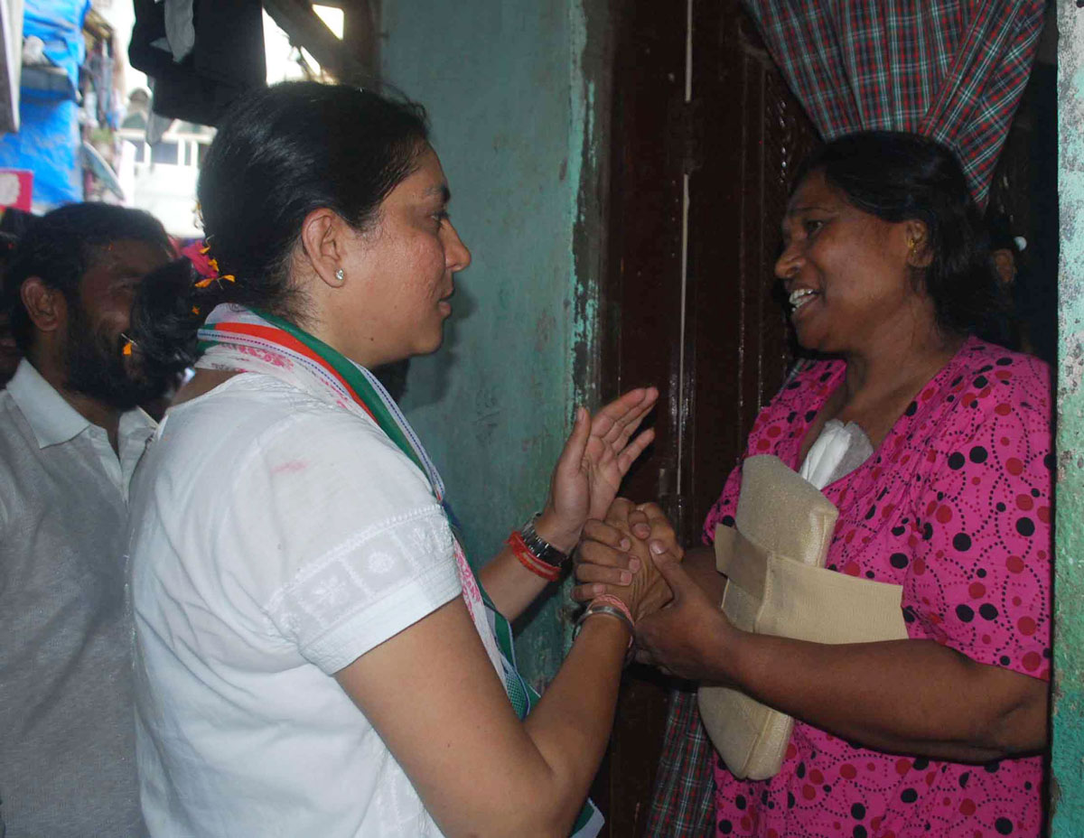 Election Campaign Rally & Padyatra of MP. Candidate Priya Dutt.