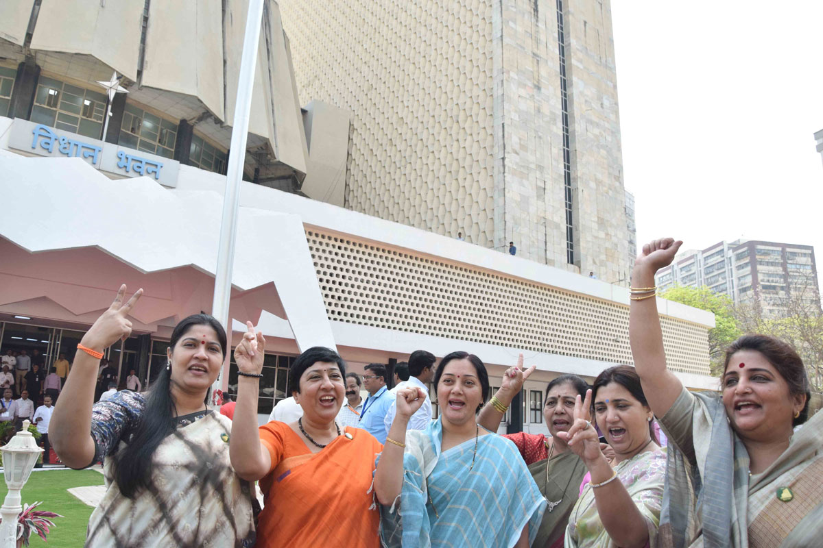 2nd Day Budget Session at Vidhan Bhavan Mumbai.