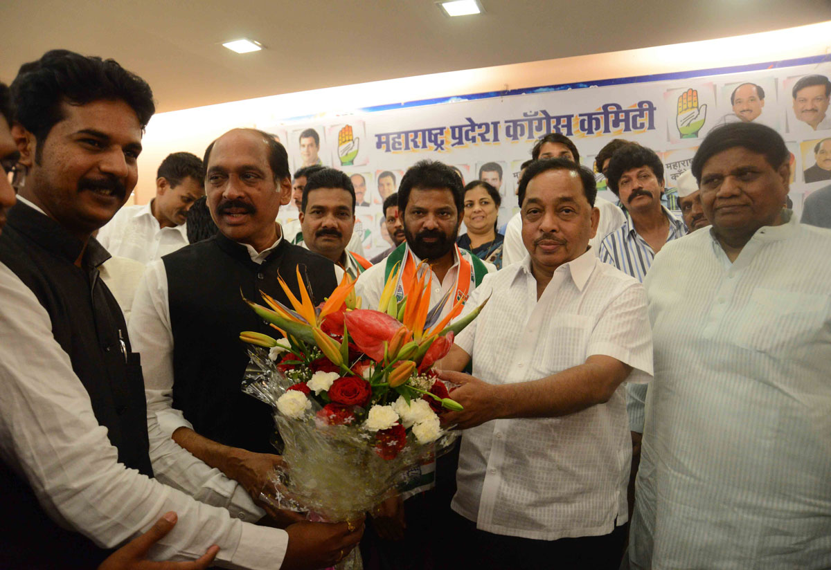 Shiv Sena Party Worker's From Malvan Joined Congress Party at Gandhi Bhavan.