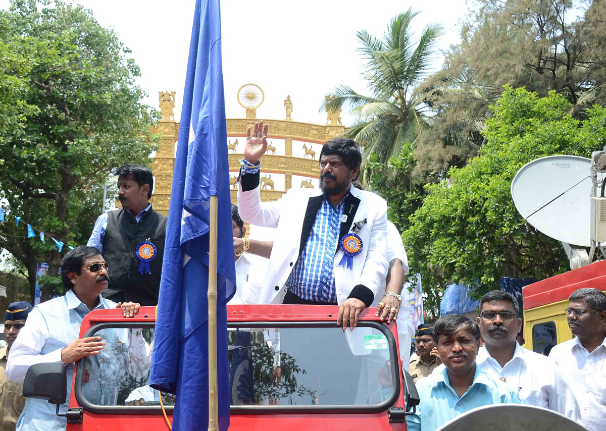 Tribute to Bharat Ratna Dr.Babasaheb Ambedkar on his 124th Birth Anniversary in Mumbai.