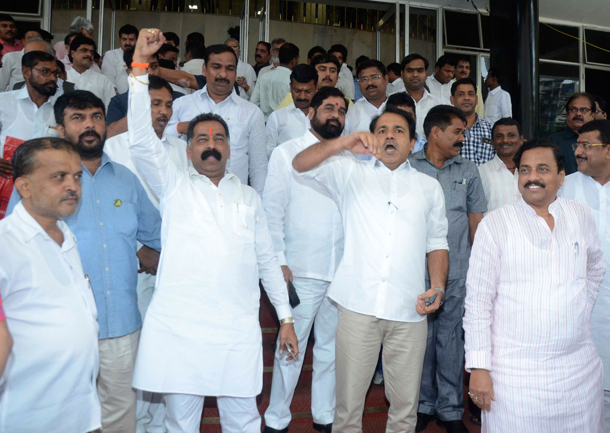 10th Day Monsoon Assembly Session Vidhan Bhavan Mumbai.