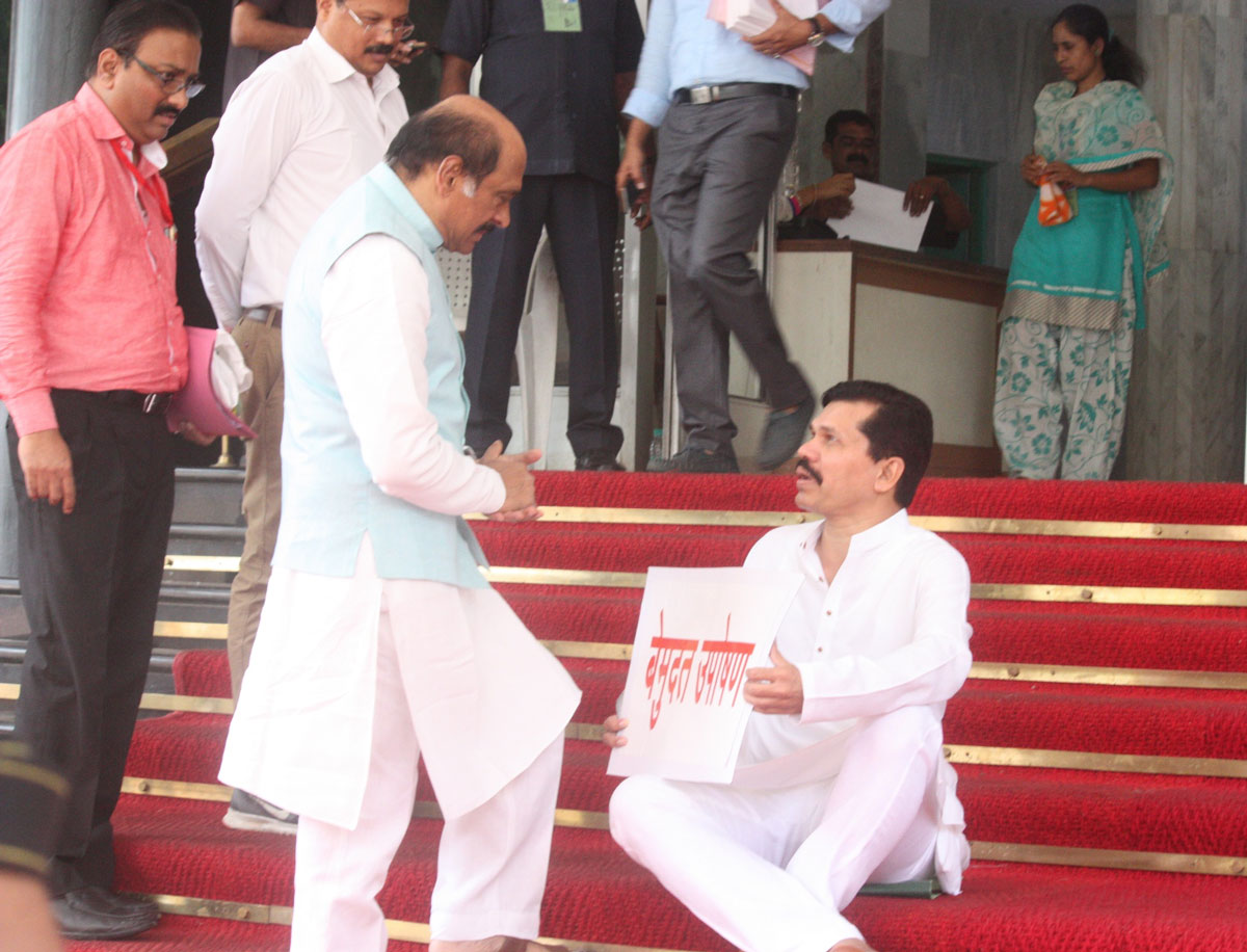 6th Day Monsoon Assembly Session at Vidhan Bhavan Mumbai.