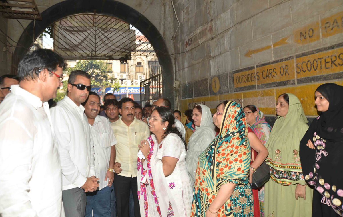 MP.& UNION MINISTER MILIND DEORA IN SOUTH MUMBAI ASSEMBLY.