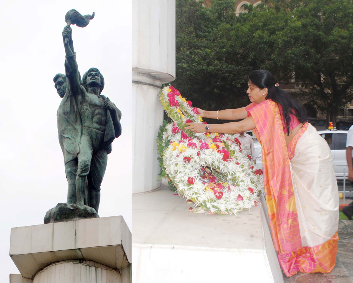 1ST MAY MAHARASHTRA DIN CELEBRATED IN MUMBAI.