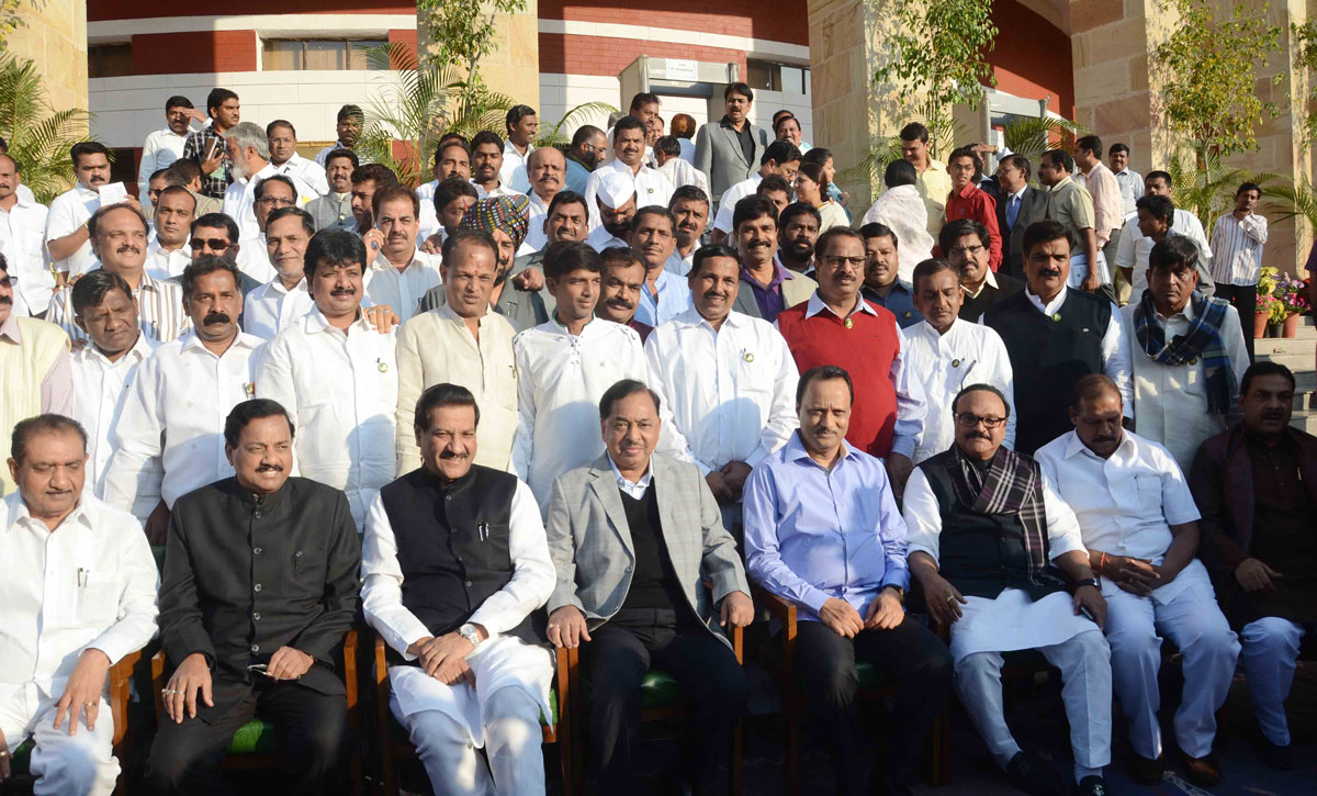 8th Day Winter Session at Nagpur Vidhan Bhavan.