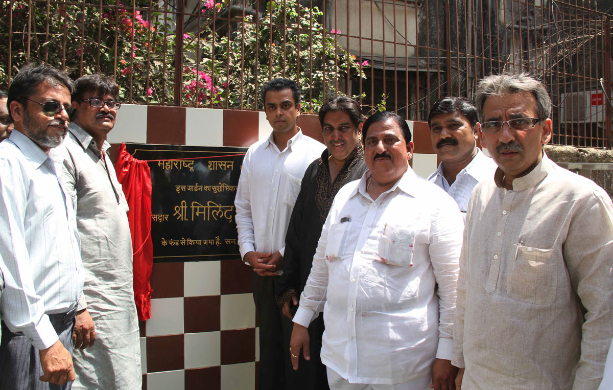 UNION STATE MINISTER & MP.MILIND DEORA VISIT SOUTH MUMBAI ASSEMBLY.